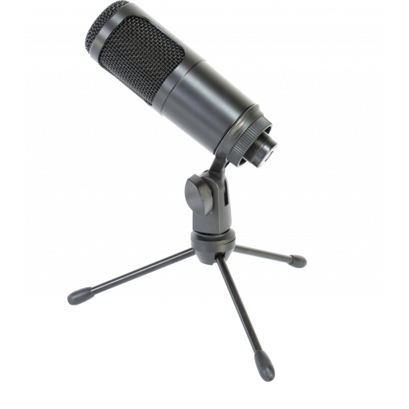 LTC USB-mikrofon (svart)