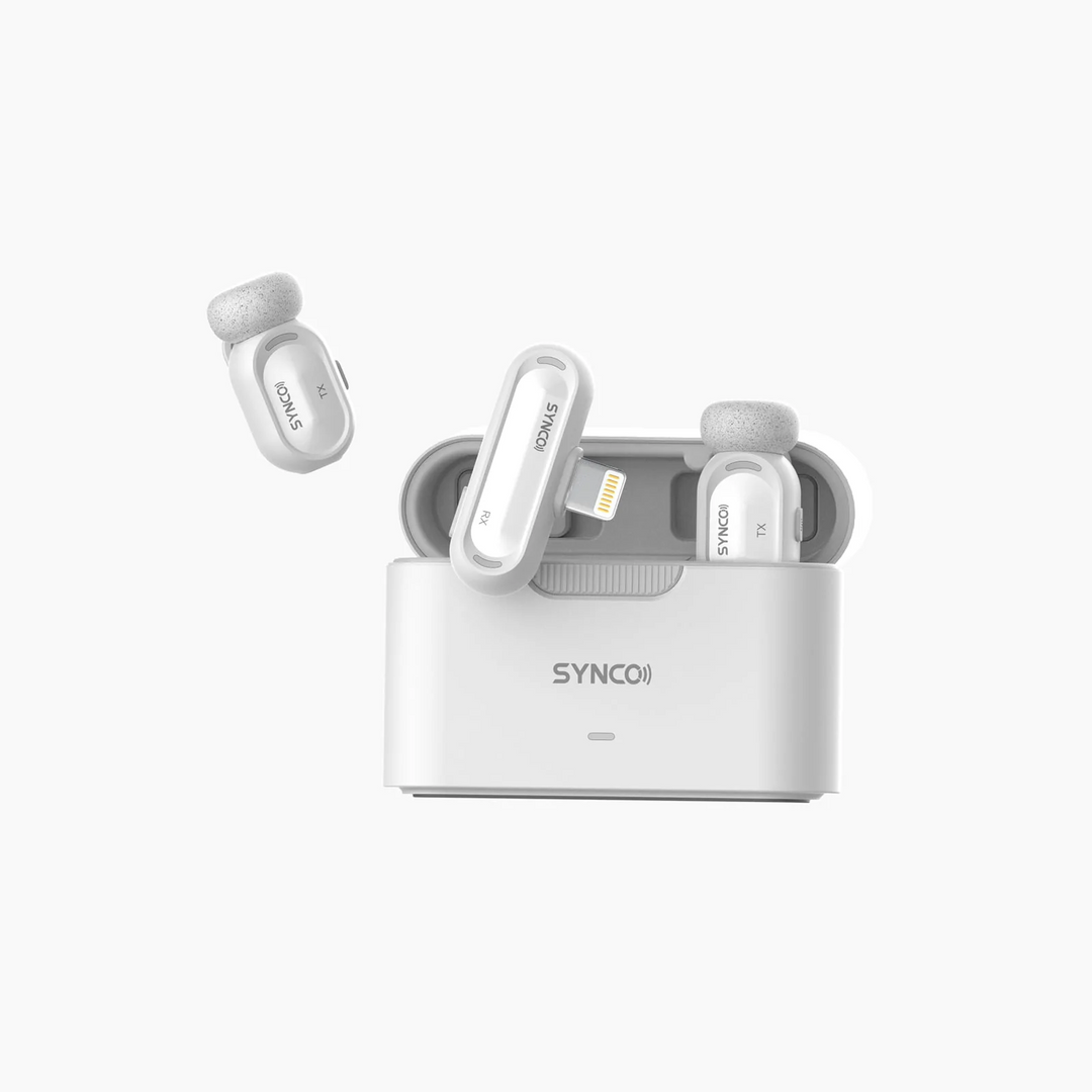 Synco Smic trådløst mikrofonsæt til USB-C, hvid