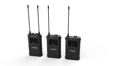 Synco trådløst mikrofonsæt PRO 1 RX og 2 TX UHF