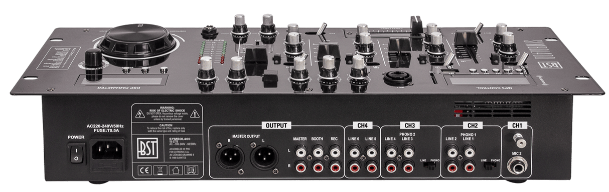 BST DJ Mixer med Bluetooth