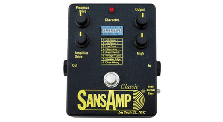 Tech 21 SansAmp Classic preamp, nyutgåva