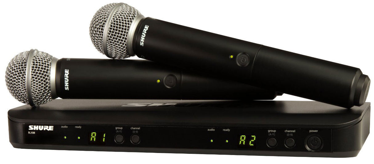 Shure BLX288 SM58 trådlös mikrofon (S8)