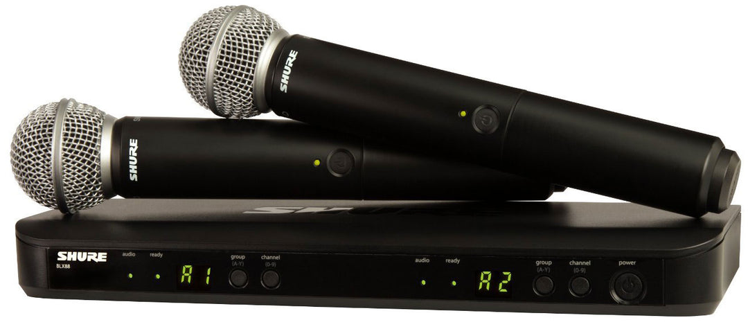 Shure BLX288 SM58 trådlös mikrofon (S8)