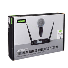 Shure GLXD24+ BETA58A trådlöst mikrofonsystem
