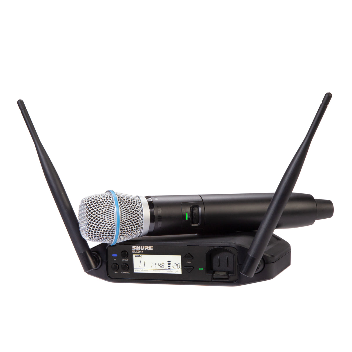 Shure GLXD24+ BETA87A trådlöst mikrofonsystem
