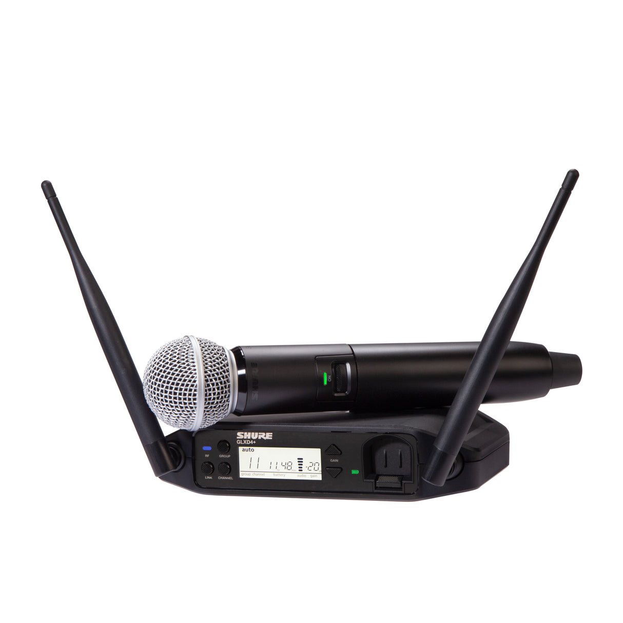 Shure GLXD24+ SM58 trådlöst mikrofonsystem