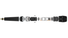 Shure NXN8/C Nexadyne dynamisk mikrofon (njure, svart)
