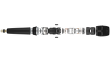 Shure NXN8/S Nexadyne dynamisk mikrofon (supernjure, svart)