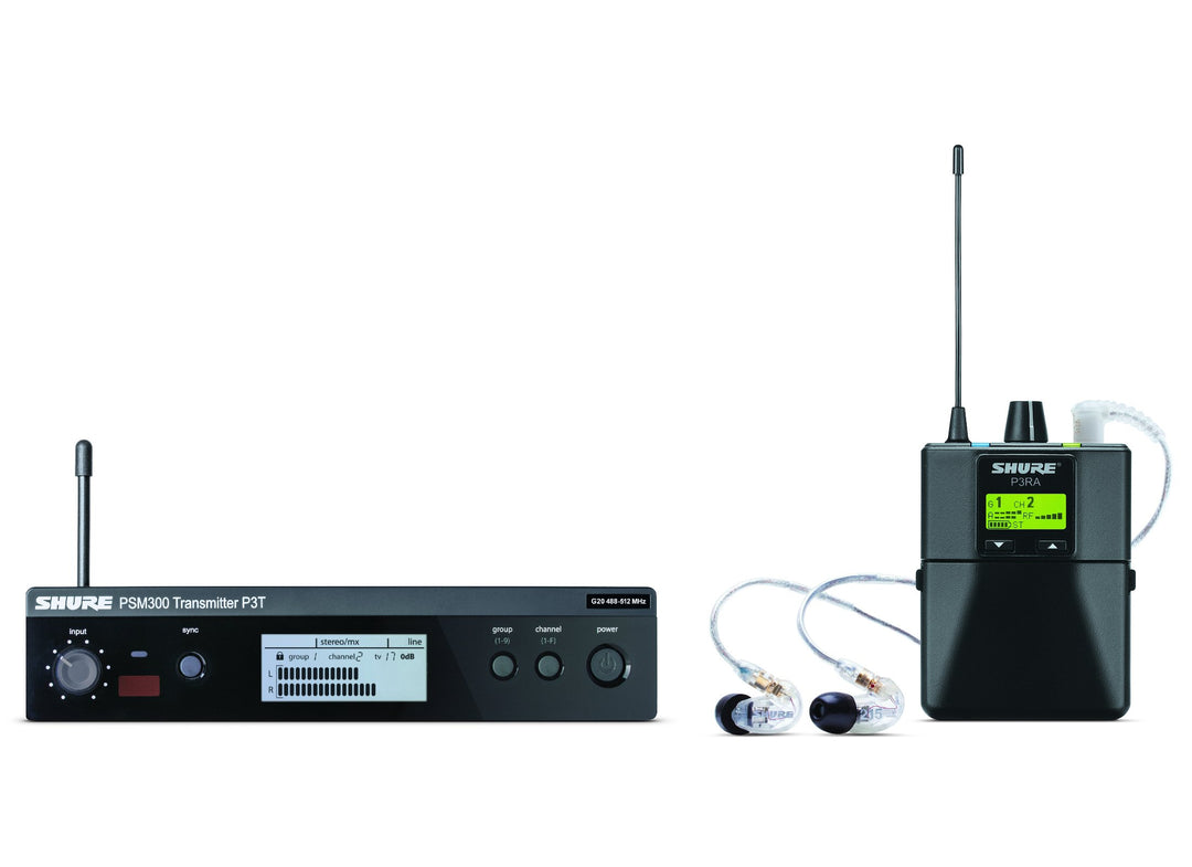 Shure PSM300 SE215 - In-ear-system (H20)