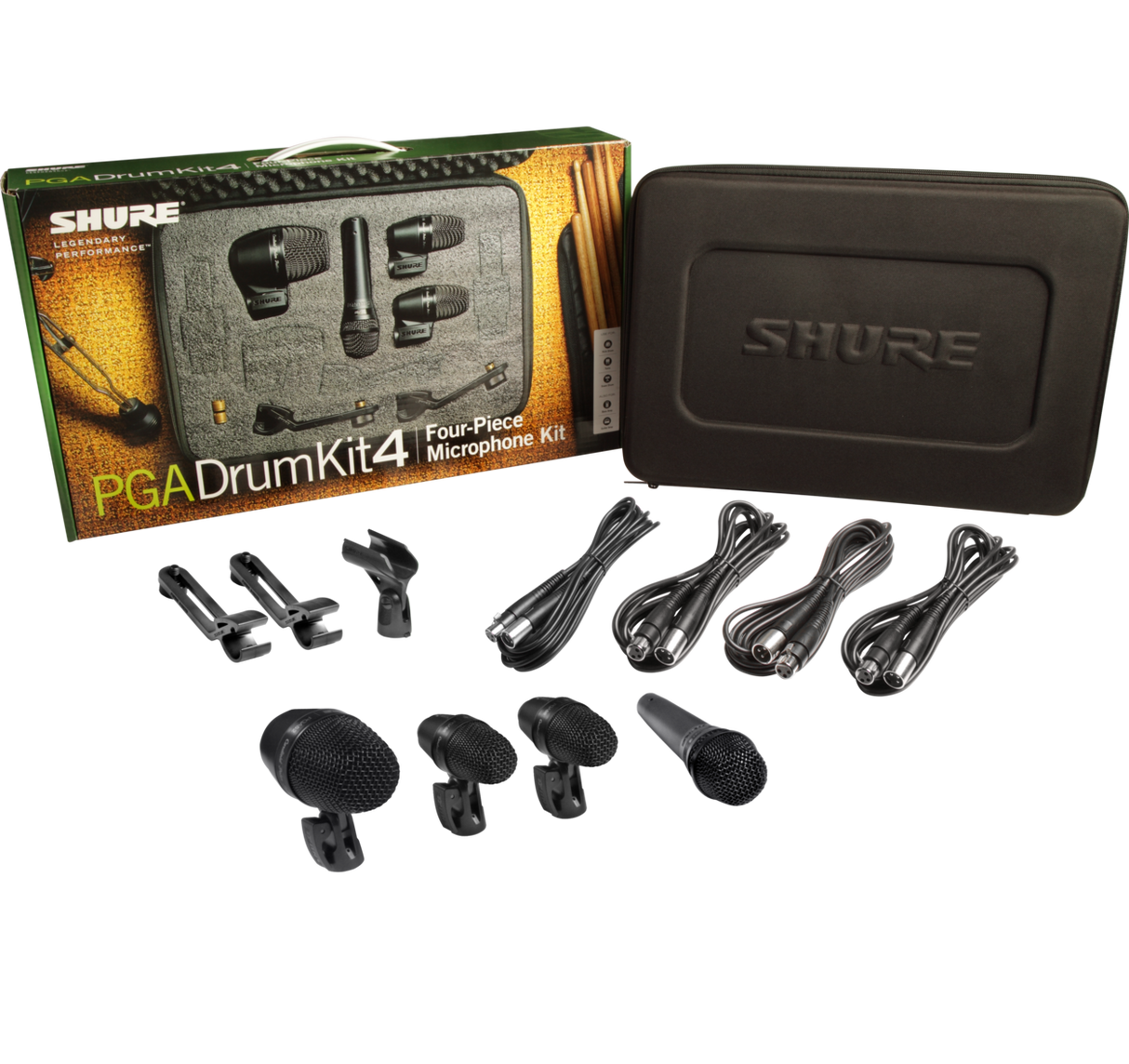 Shure PGA Drumkit 4 trummikrofonpaket