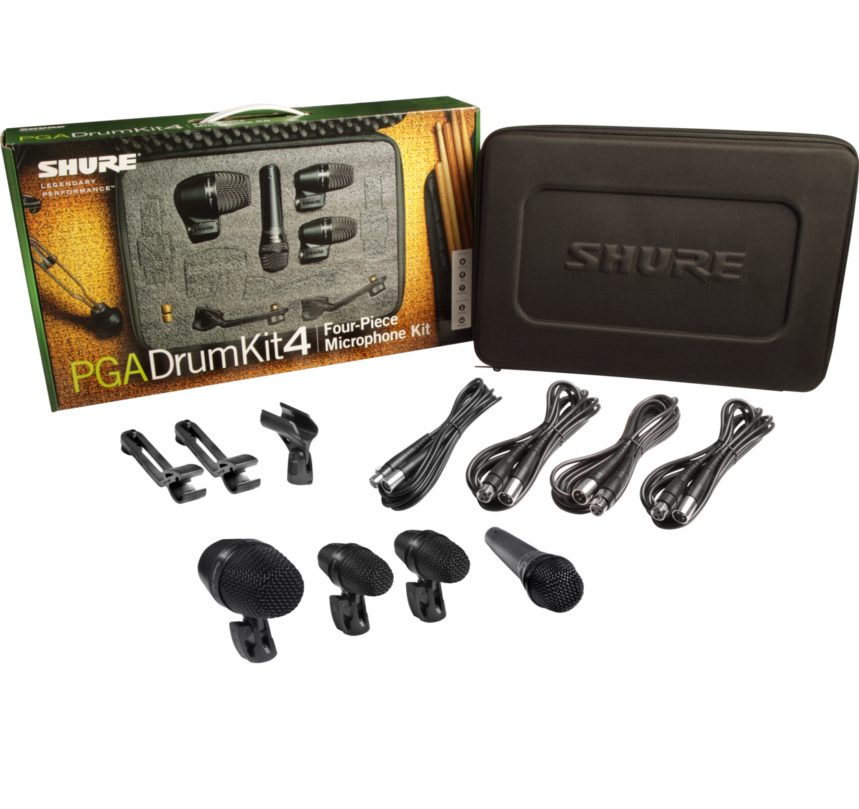 Shure PGA Drumkit 4 trummikrofonpaket