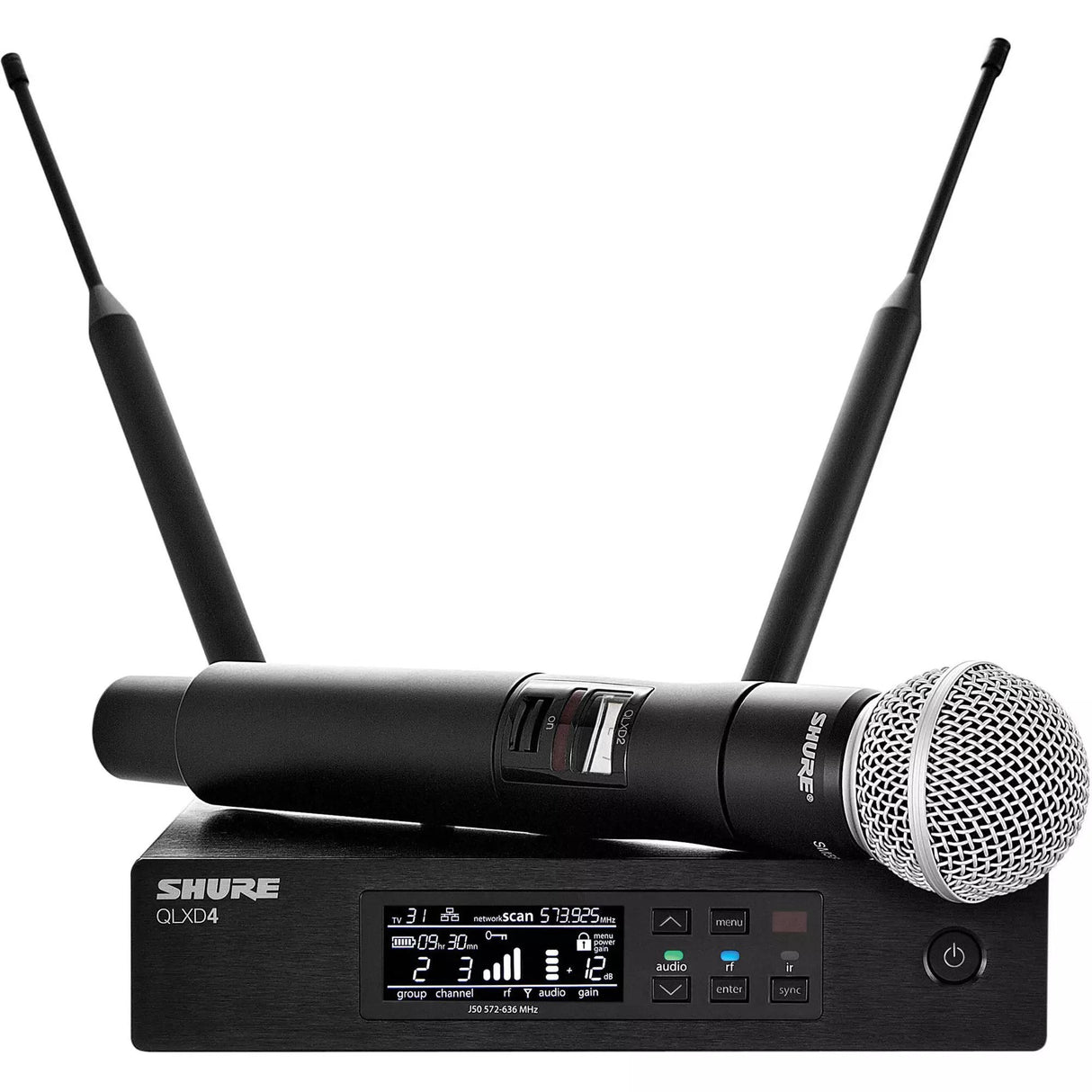 Shure QLXD24E/SM58 K51 handhållen mikrofon SM58