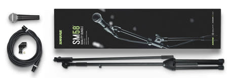 Shure SM58 LC Sångmikrofonpaket 
