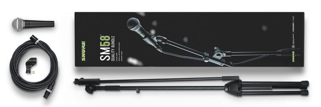 Shure SM58 LC Sångmikrofonpaket 