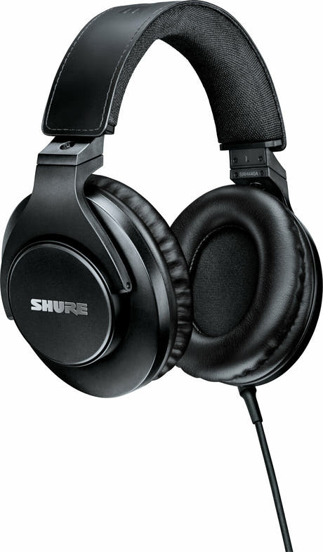 Shure SRH440A-EFS Studiohörlurar (svarta)
