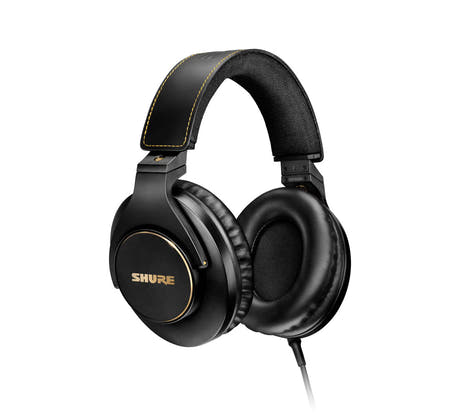 Shure SRH840A-EFS Study Headphone (svart / guld)