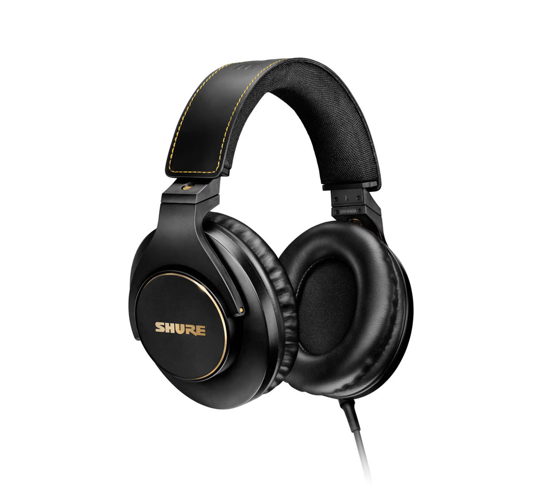 Shure SRH840A-EFS Study Headphone (svart / guld)