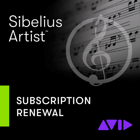 Sibelius Artist-prenumeration FÖRNYELSE