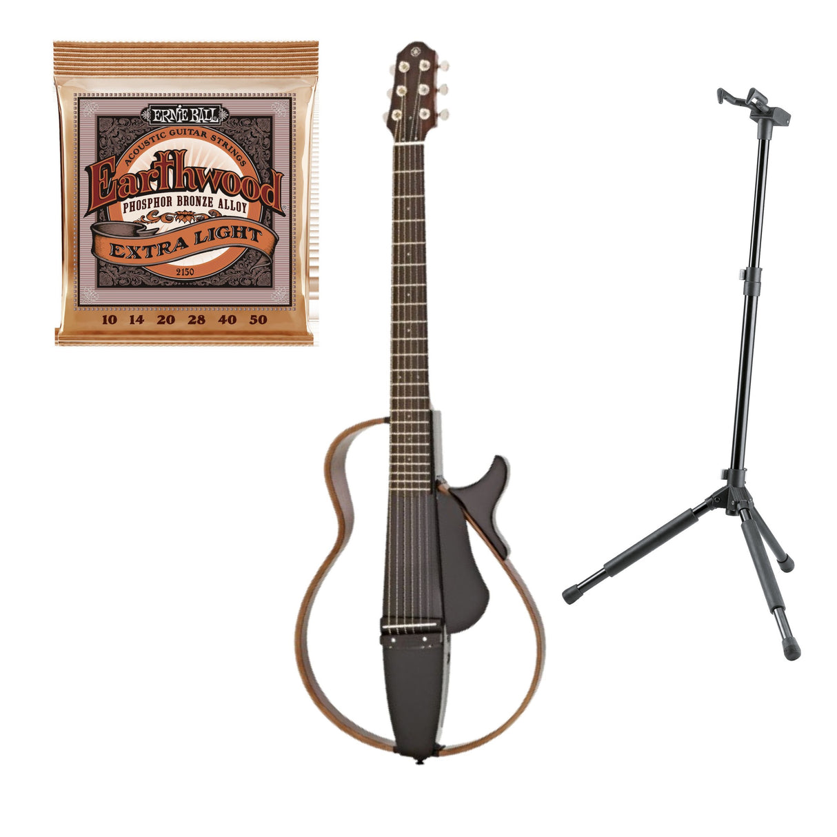 Yamaha SLG200S Silent Starter Package (Translucent Black )