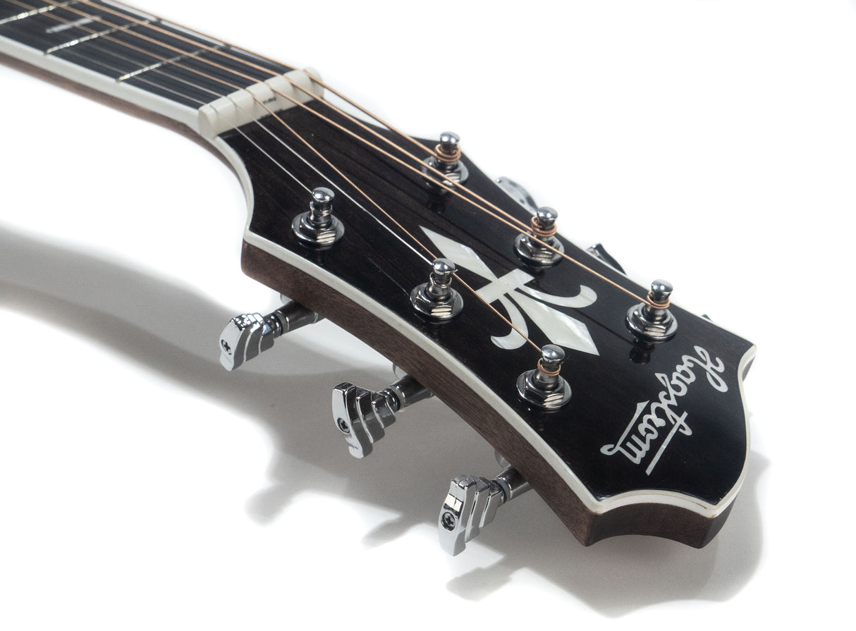 Hagstrom Siljan Dreadnought II CE Western gitarr (naturlig)