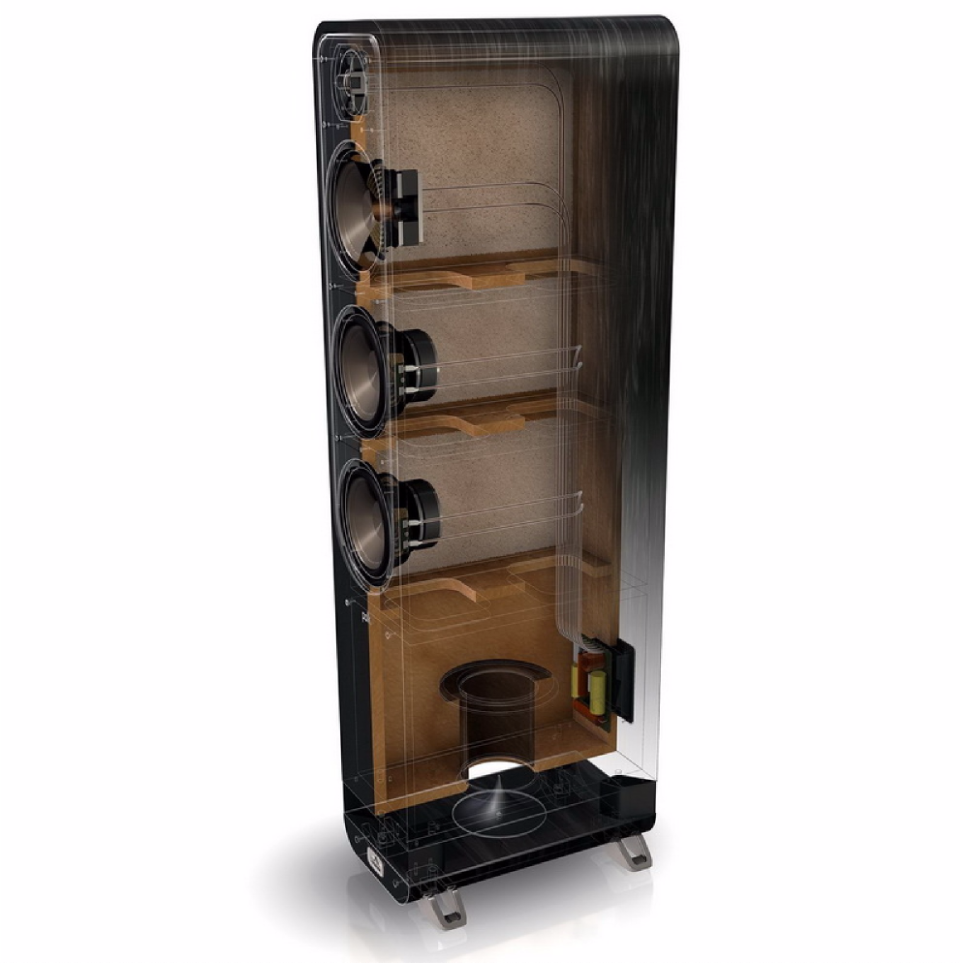 Polk Signature S60E golvstående högtalarset (svart)