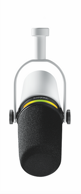 Shure MV7+ Podcast-mikrofon (vit)