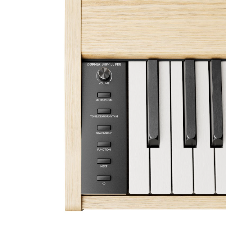 Donner DHP 100 PRO el-klaver Beige