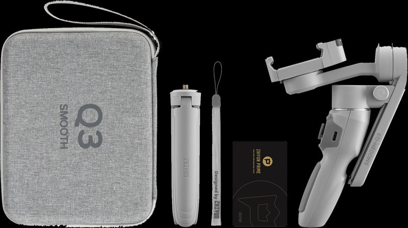 Zhiyun Smooth Q3 Combo Mobil stabilisator med ljus