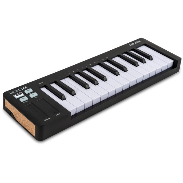 Arturia MicroLab mk3 MIDI-Tangentbord (Svart)