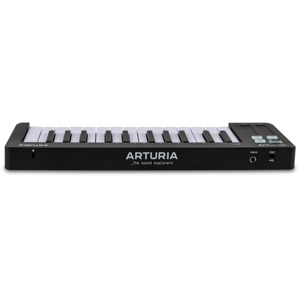 Arturia MicroLab mk3 MIDI-Tangentbord (Svart)