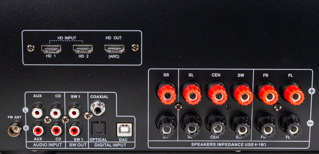 SoundMate AV-A002 5.1 Surroundmottagare