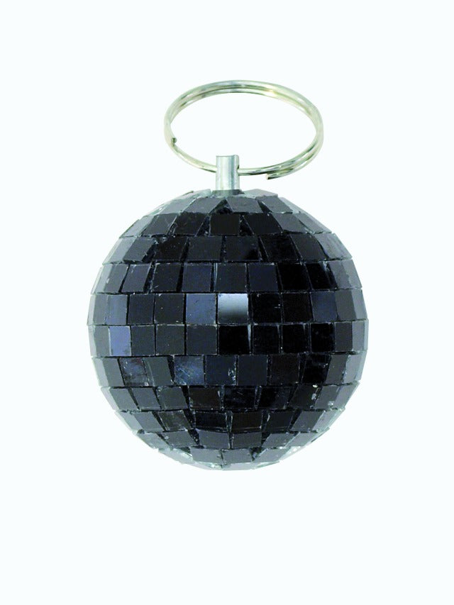 Svart Diskokula (15 cm)