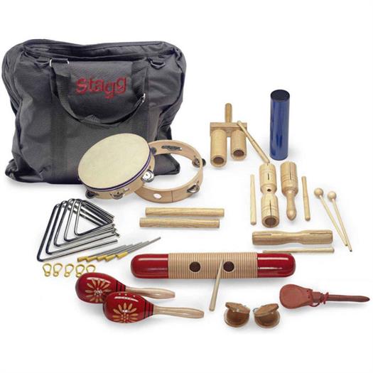 Stagg CPJ-05 Percussionsset för barn med väska
