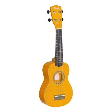 Stagg US-LEMON sopranukulele med gigbag (Citrongul)