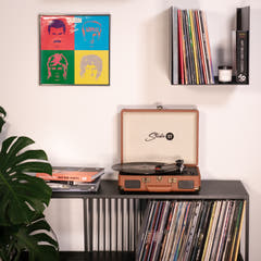 Studio 57 Dolly Skivspelare (Brun) Paket