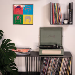 Studio 57 Groovy skivspelare (grön)