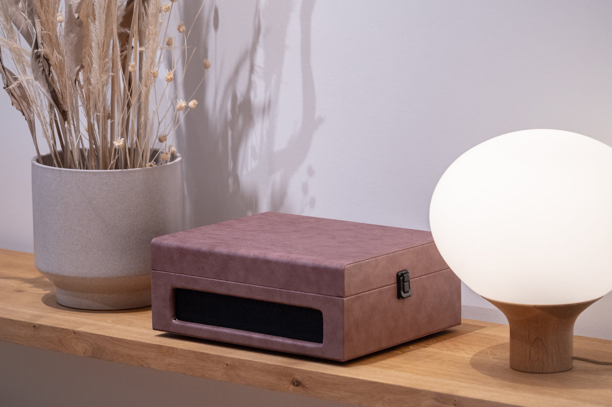 Studio 57 Groovy skivspelare (Mauve)