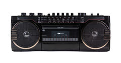 Studio 57 - Kassettspelare med FM & Bluetooth, Svart