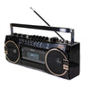 Studio 57 - Kassettspelare med FM & Bluetooth, Svart