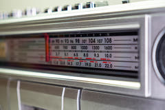 Studio 57 - Ghettoblaster med Bluetooth (Silver)