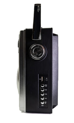 Studio 57 - Ghettoblaster med Bluetooth (Silver)