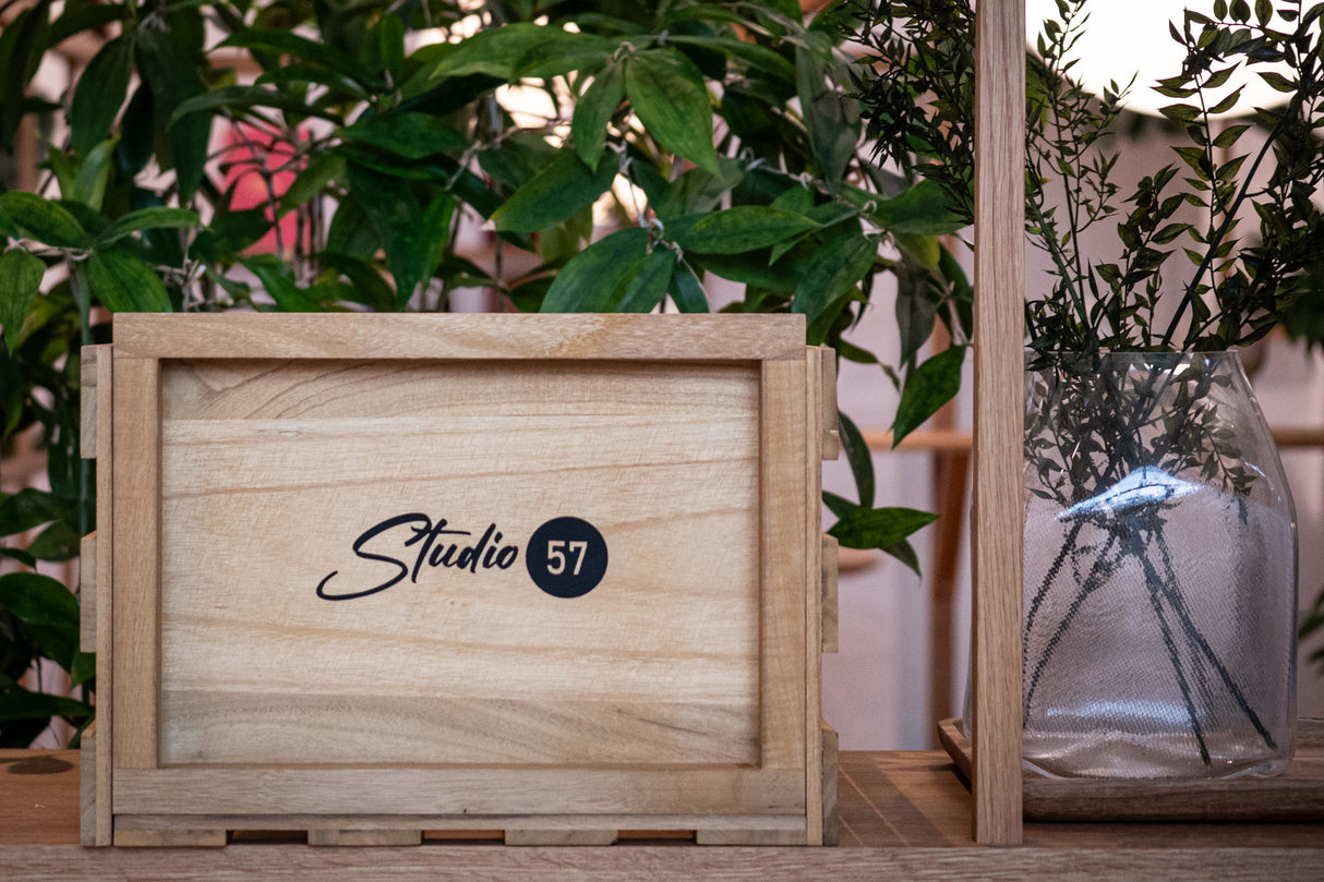 Studio 57 Förvaringslåda för vinylskivor (Trä)