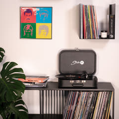 Studio 57 Mellow Skivspelare (Svart) Paket