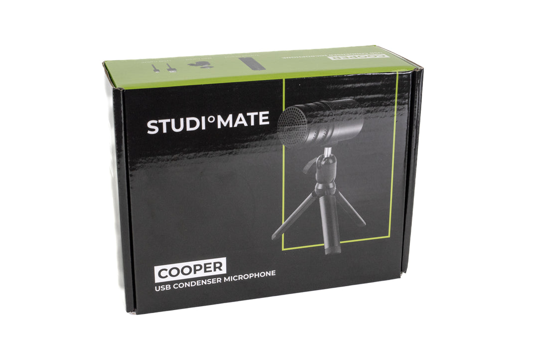 StudioMate SC180 USB-mikrofon med ljus
