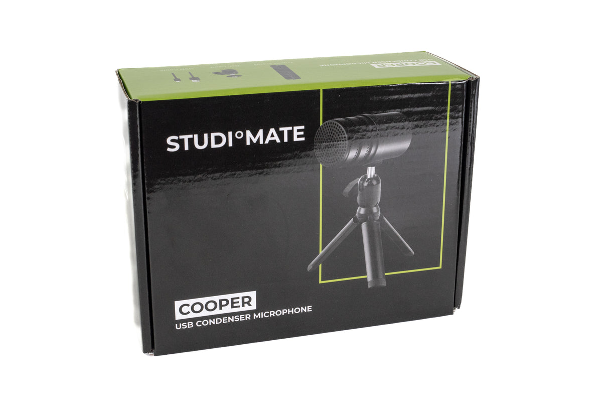StudioMate SC180 USB-mikrofon med ljus