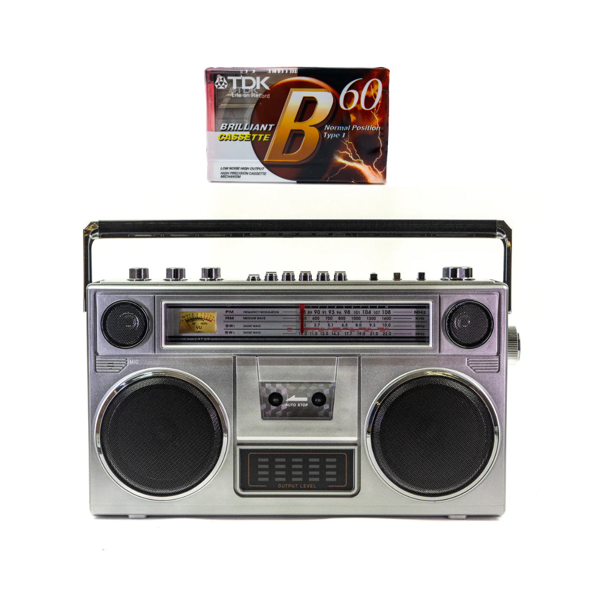 Studio 57 - Ghettoblaster med Bluetooth + Kassettband