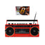 Studio 57 - Kassettspelare med FM & Bluetooth, Röd + Kassettband