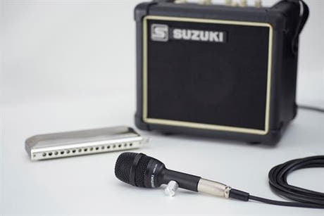 Suzuki munspel dynamisk mikrofon HMH-200