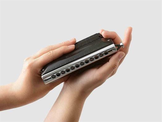 Suzuki Shinobix kromatiskt munspel i C inkl. ljuddämpare - SNB-48 komplett set