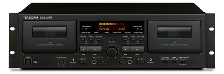 Tascam 202mkVII dubbel kassettinspelare